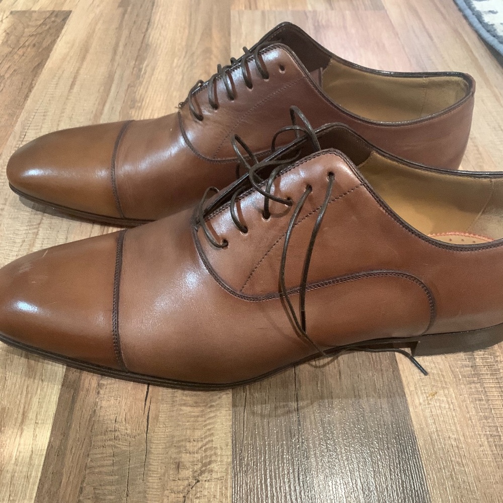 Christian Louboutin Greggo Flat Calf Patine shoes